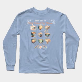 Tea Time at The Fey Bloom Long Sleeve T-Shirt